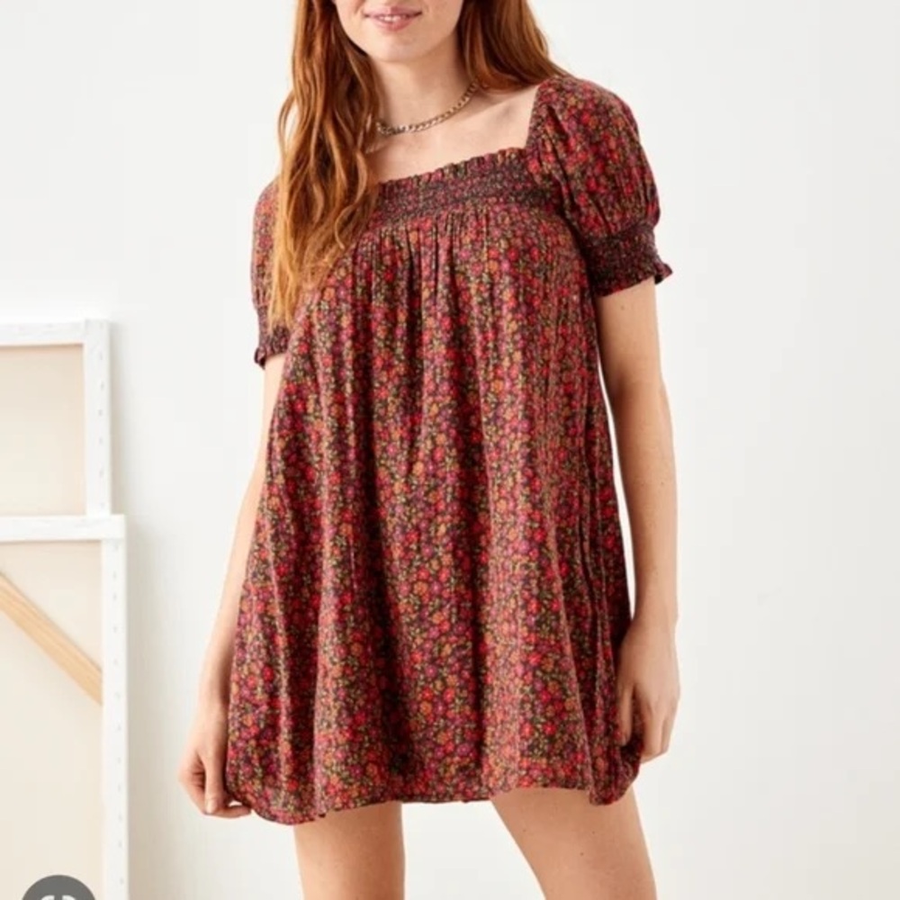American eagle puff sleeve baby doll dress‎ size XS